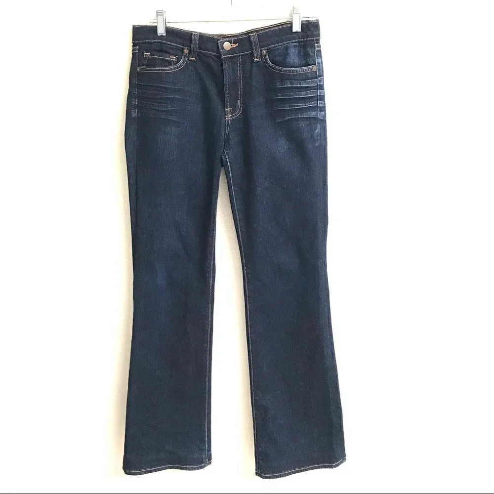 ‎J Brand 818 Ink bootcut dark wash denim jeans 28